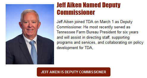 Jeff Aiken Named Ag Deputy Commissioner