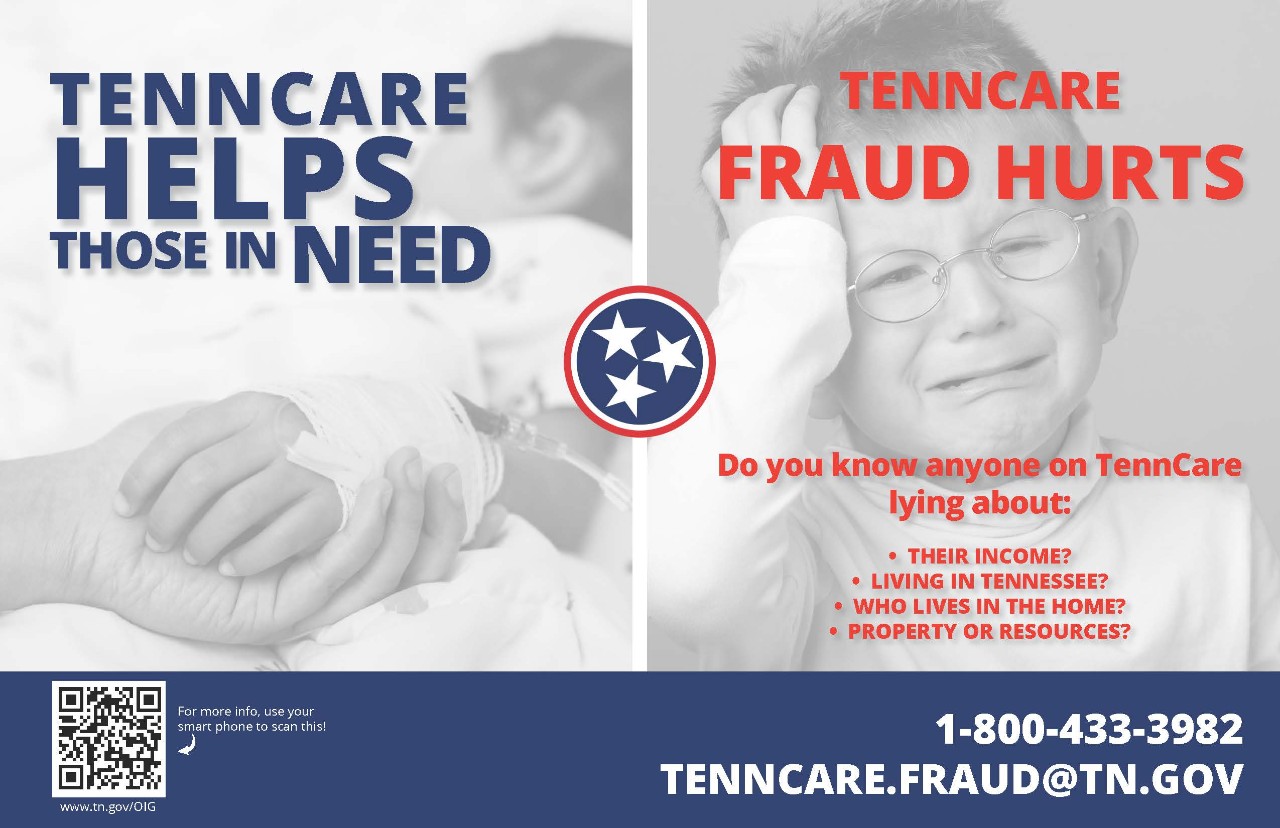 Tenncare helps those in need flier