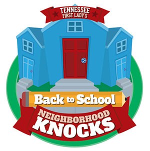Back to School Neighborhood Knocks Logo
