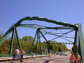 Damaged bridge
