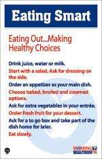 Making healthy choices while eating out