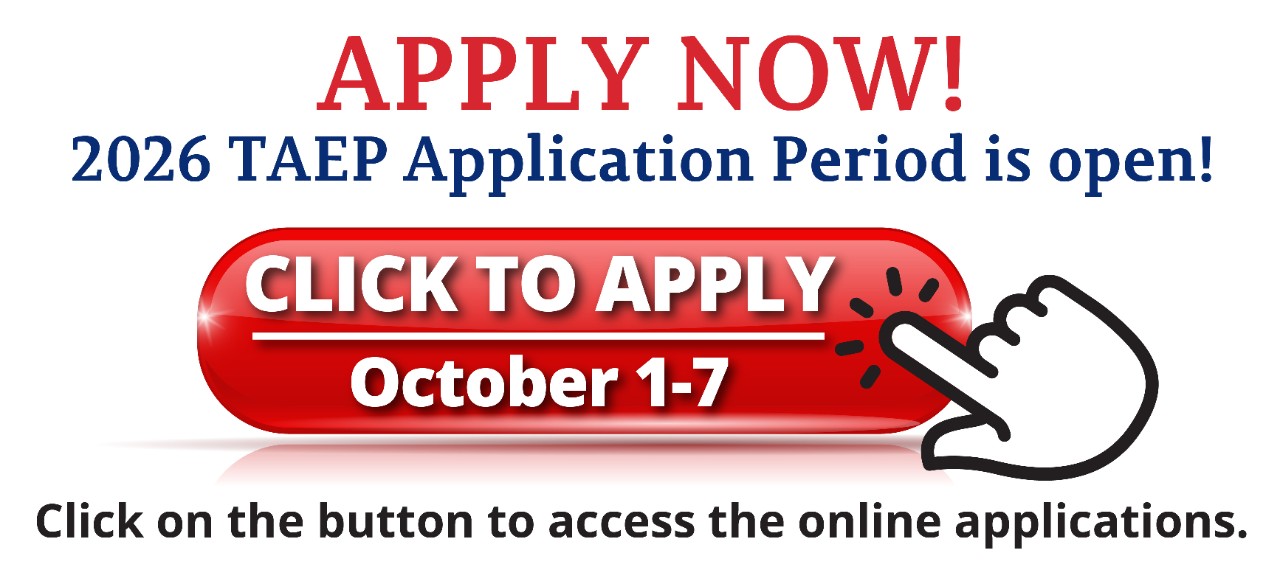 2026 TAEP Application Live Link