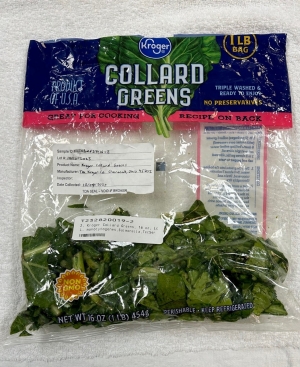 Kroger Collard Greens Recalled Product Kroger Collard Greens Recalled Product
