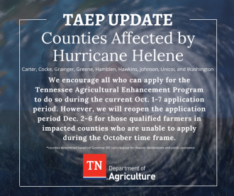 Tennessee Ag Enhancement Program Application Window Added Tennessee Ag Enhancement Program Application Window Added
