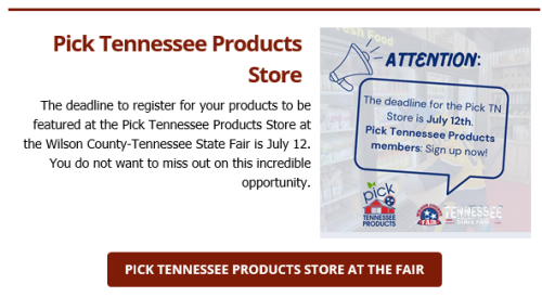 Pick Tennessee Products Store