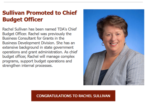 Rachel Sullivan Named New Chief Budget Officer