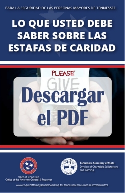 Lo que usted debe saber sobre las estafas de caridad Lo que usted debe saber sobre las estafas de caridad