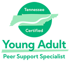 tennessee certified young adult peer support specialist logo