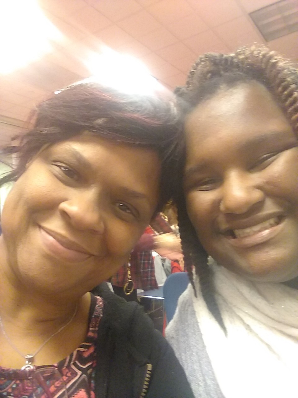 Jasmyn Cheatham and mom Tonya Bowman Selfie of Jasmyn Cheatham and mom Tonya Bowman