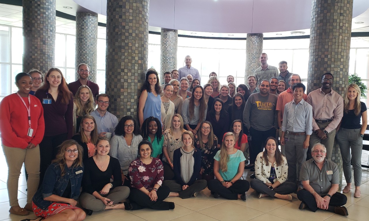 Ned Andrew Solomon with a group of Bethel University Physician Assistant students Ned Andrew Solomon with a group of Bethel University Physician Assistant students