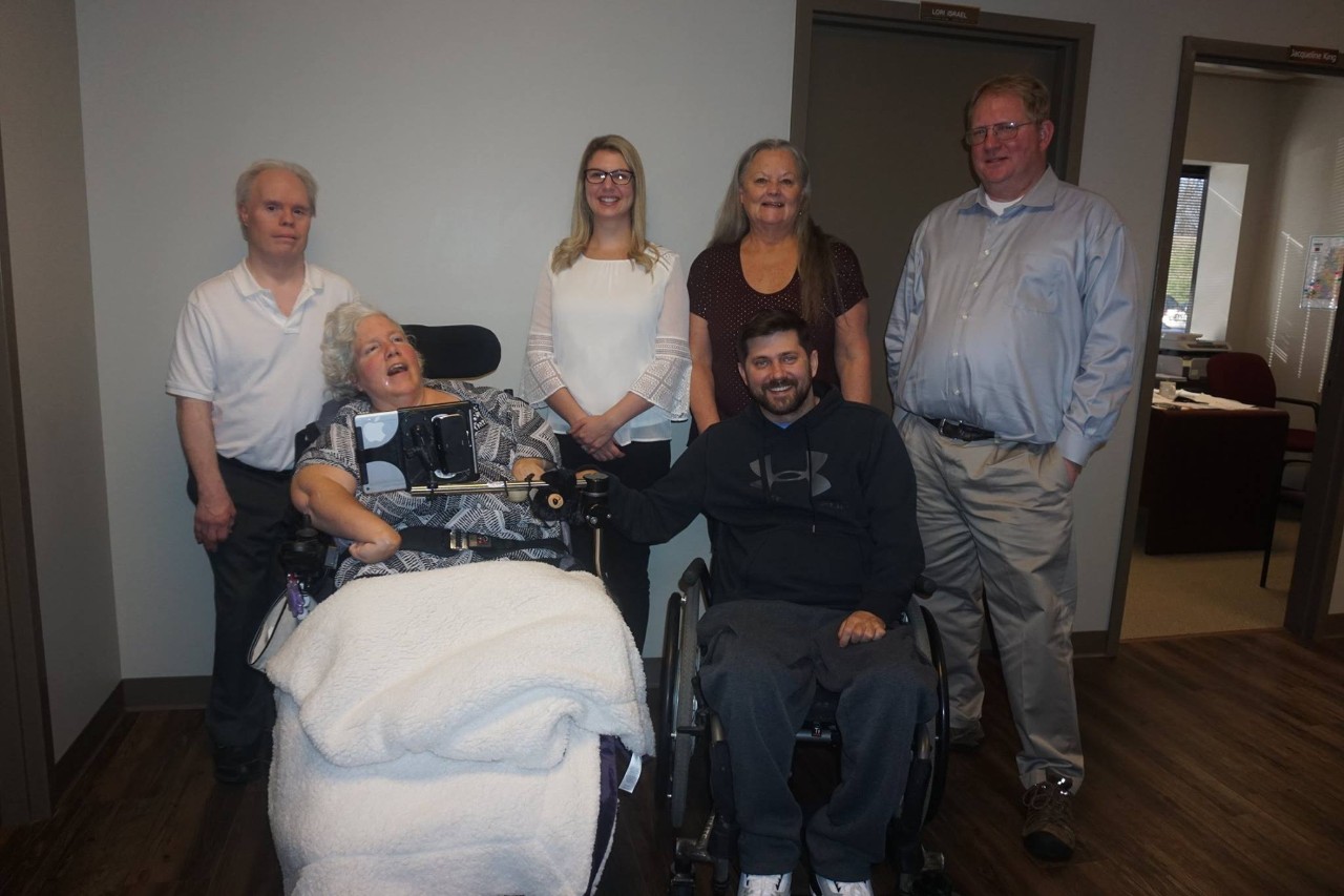 97 People First Tennessee Staff a group photo of six people that comprise The Arc TN’s People First staff