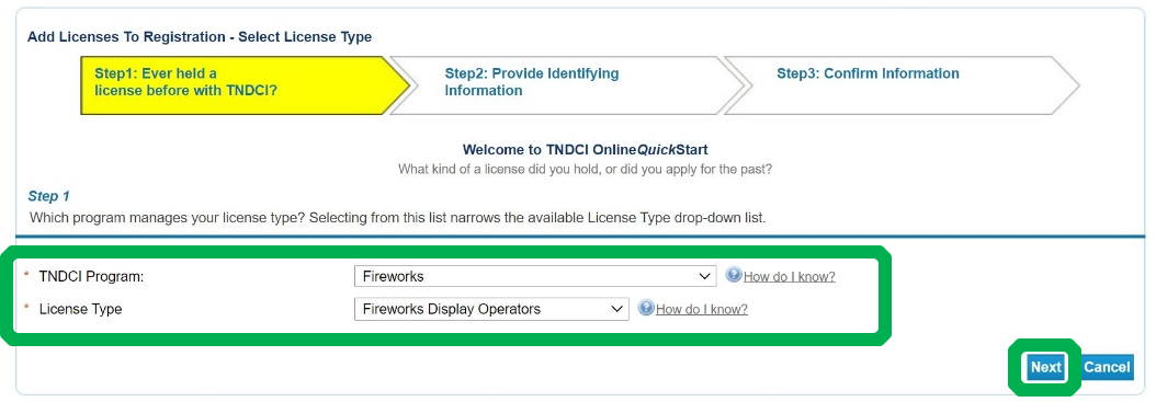 CORE add license next