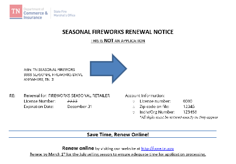 Renewal Notice Renewal Notice
