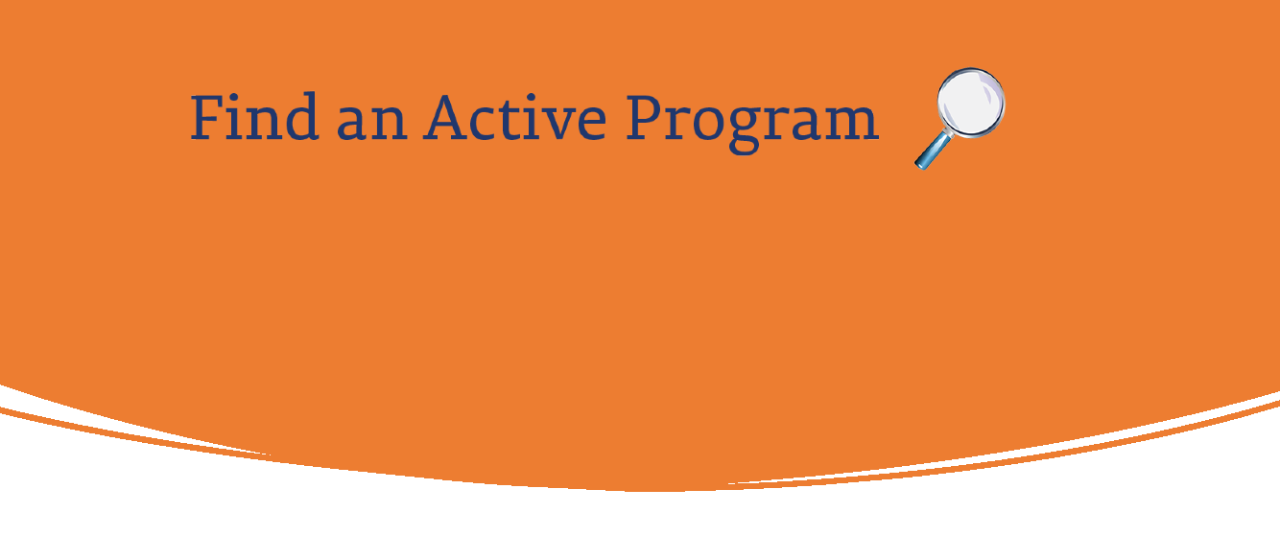 Find an Active Program