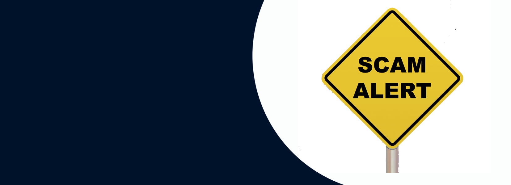 Scam Alert Sign Image