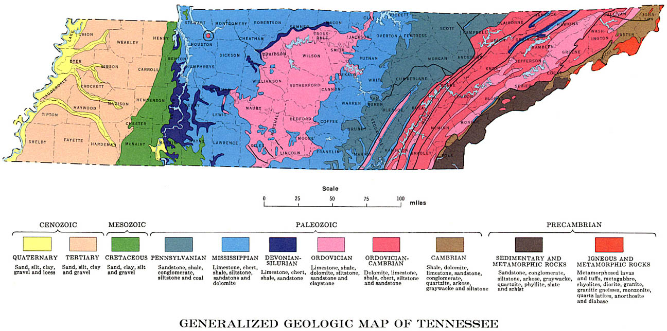 topographical map of tennessee List Of Maps Publications topographical map of tennessee
