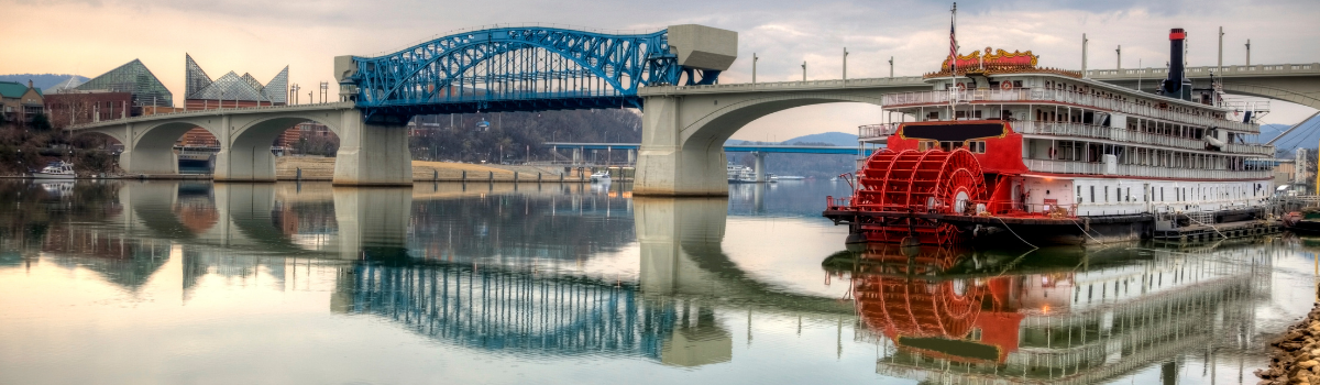 Market Street Bridge Over the TN River in Chattanooga