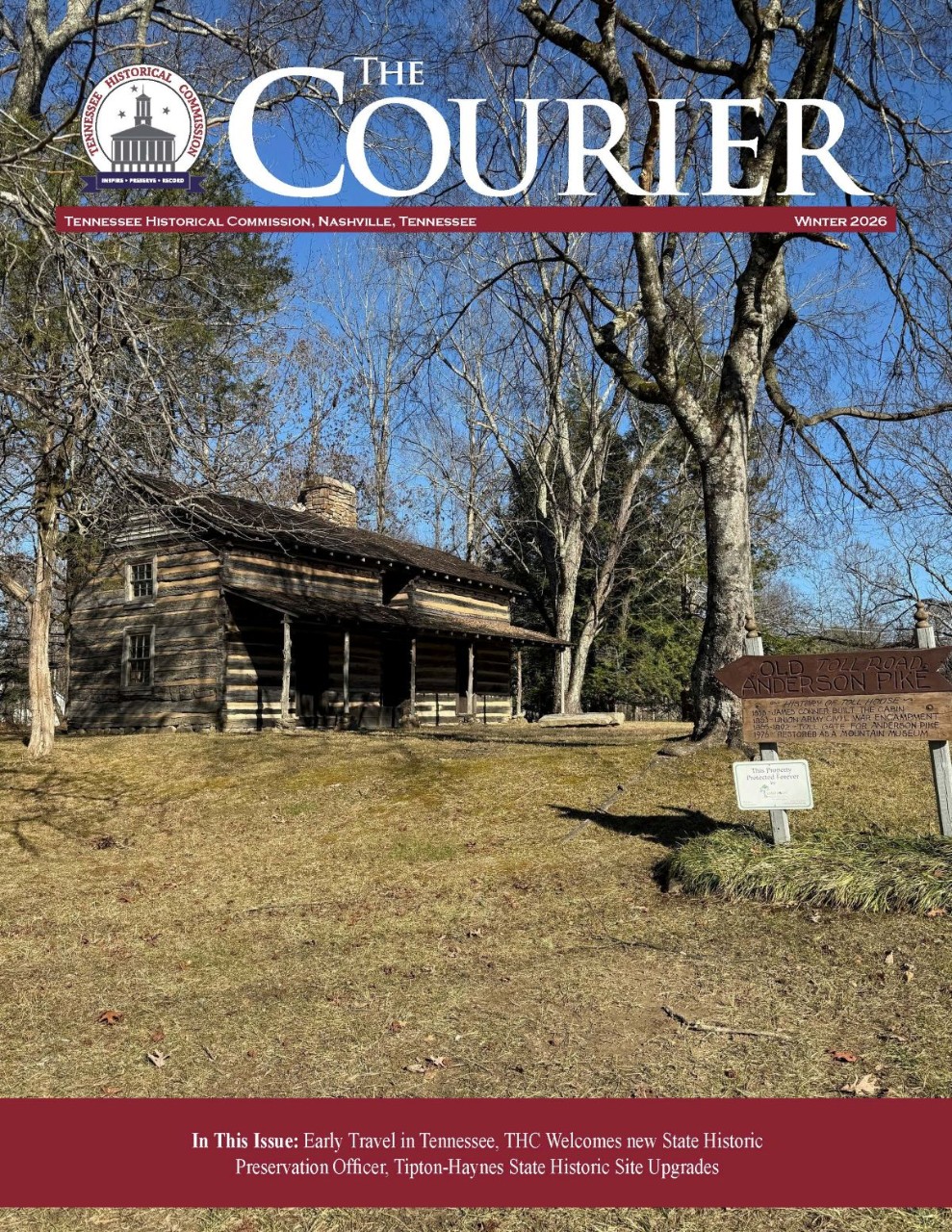 Front Cover of the Courier