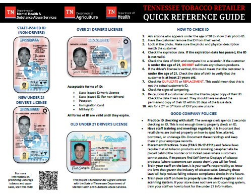 apply for a tobacco license Tobacco Prevention for Youth