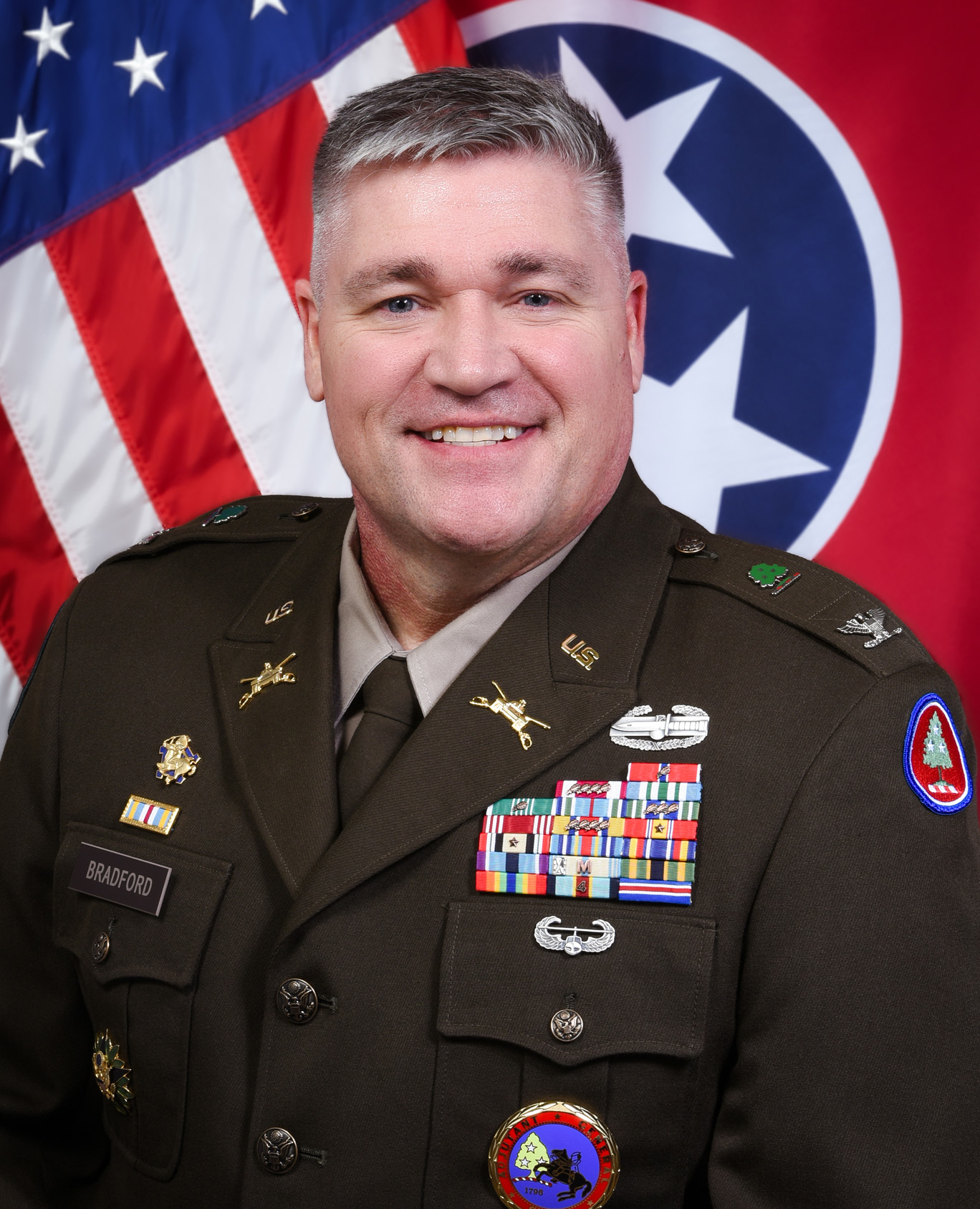 An image of Colonel Brad Bradford