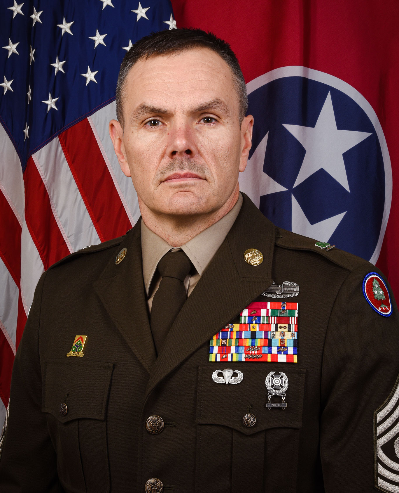 An image of Command Sergeant Major James Crockett