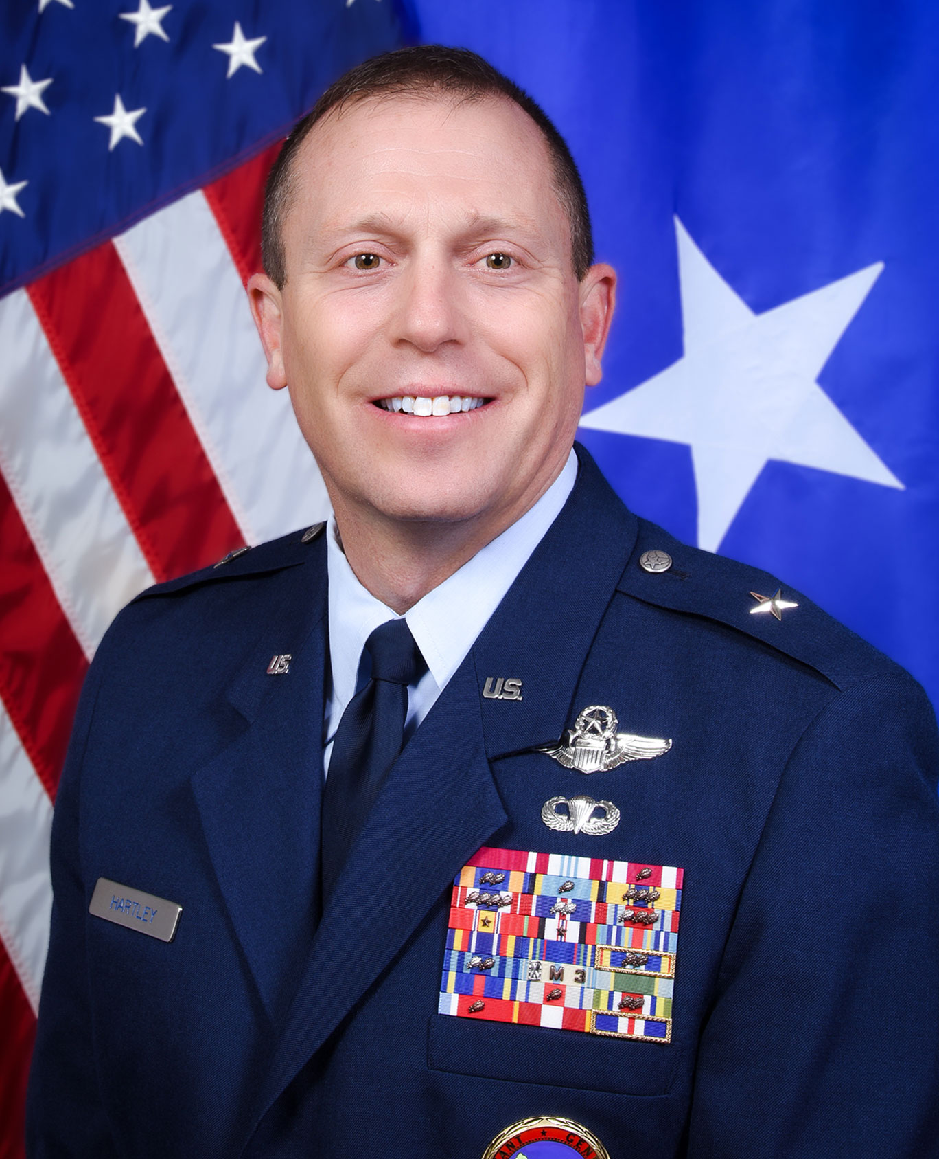 An image of Brigadier General M. Lee Hartley, Jr.