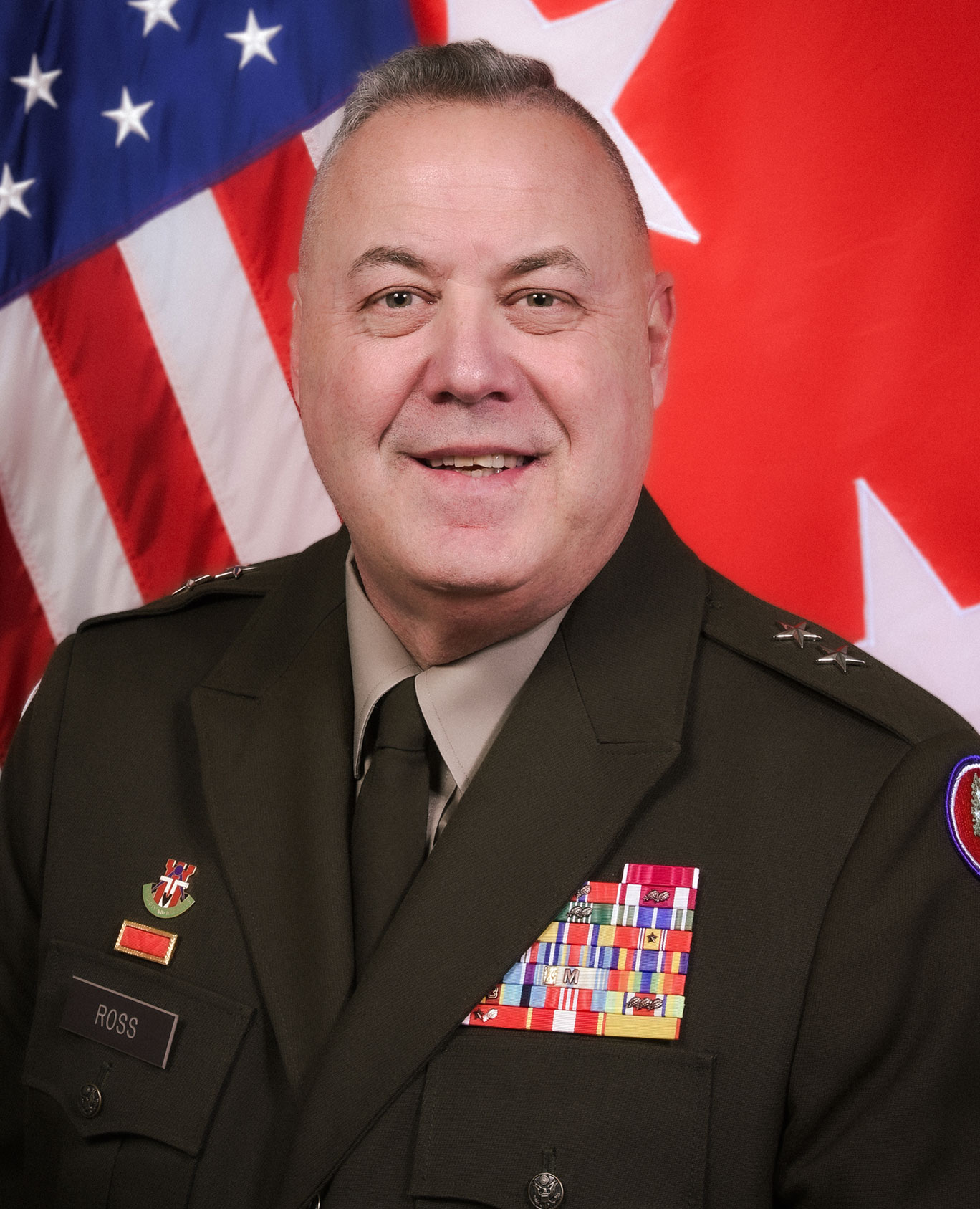 An image of Major General Warner A. Ross II