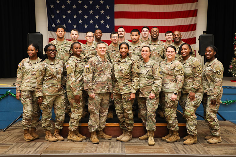 Tennessee National Guard personnel company deploying to Middle East