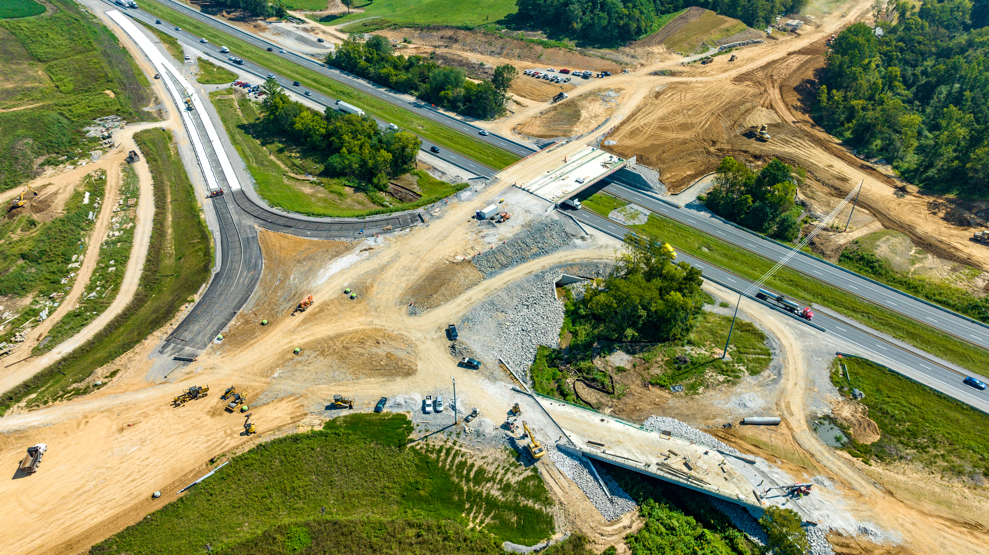 DB2001 Buckner under construction