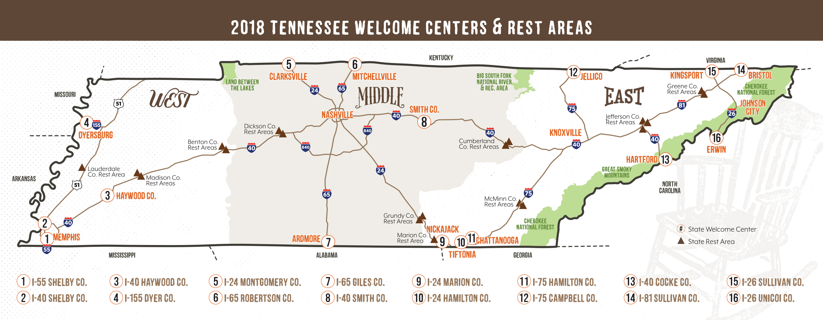 map of i 40 west Welcome Center Rest Areas map of i 40 west