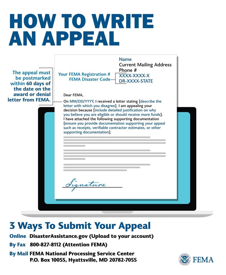Fact Sheet 03 - 7 Tips to Appeal a FEMA Decision