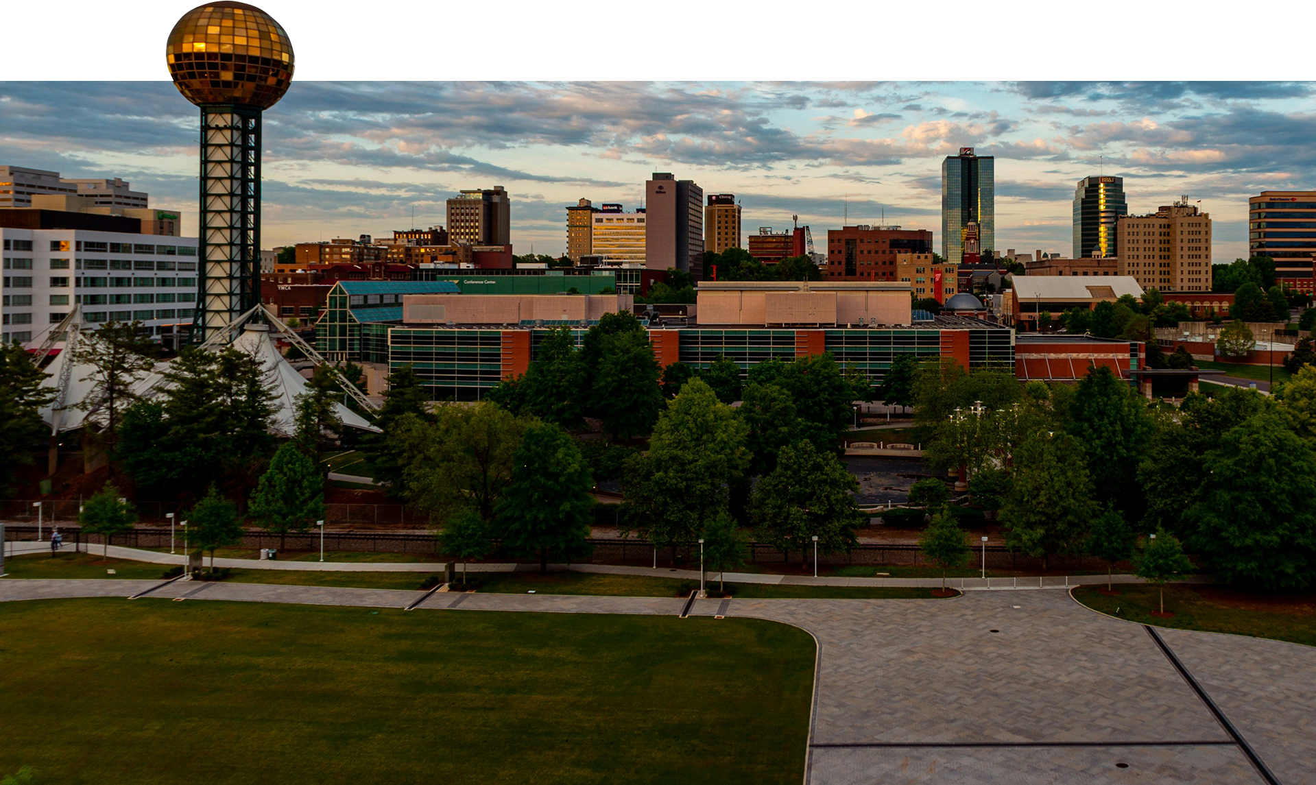 Photo of Knoxville skyline