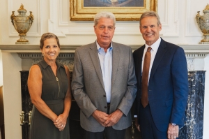 Dan Bond with Governor Bill Lee and First Lady Maria
