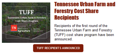 Tennessee Urban Farm and Forest Cost Share