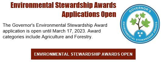 Environmental Stewardship Award Applications Open