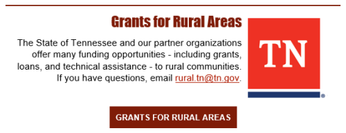 Tennessee Rural Grants Available