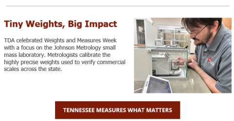 Tennessee Measures What Matters During National Weights and Measures Week