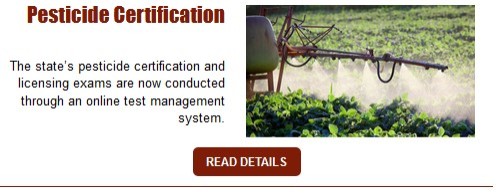 Tennessee Department of Agriculture Offers Online Pesticide Certification and Licensing Exams