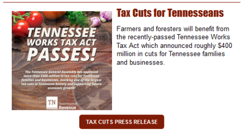 Tennessee Tax Cuts