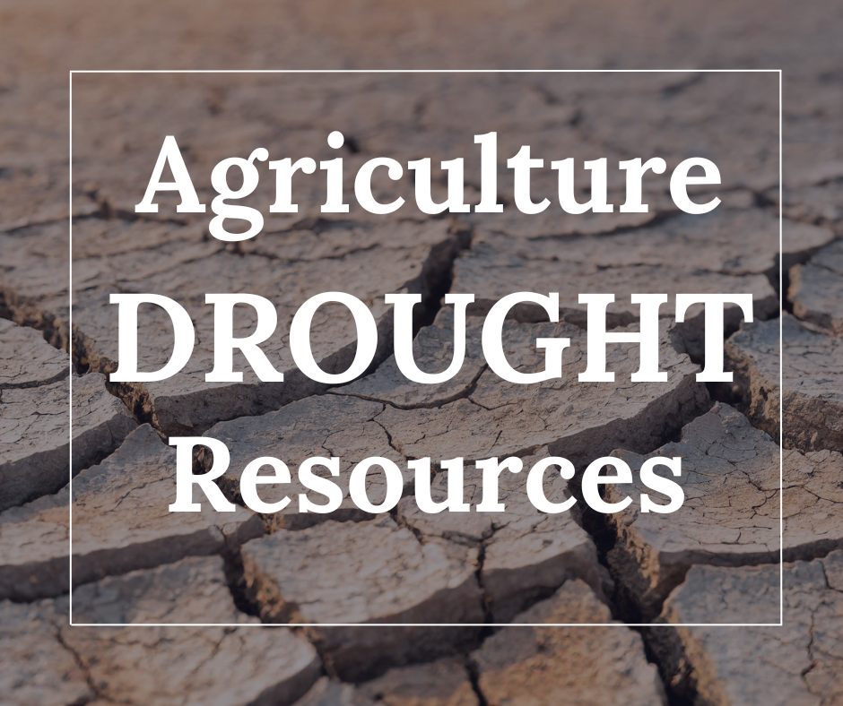 Agriculture Drought Resources