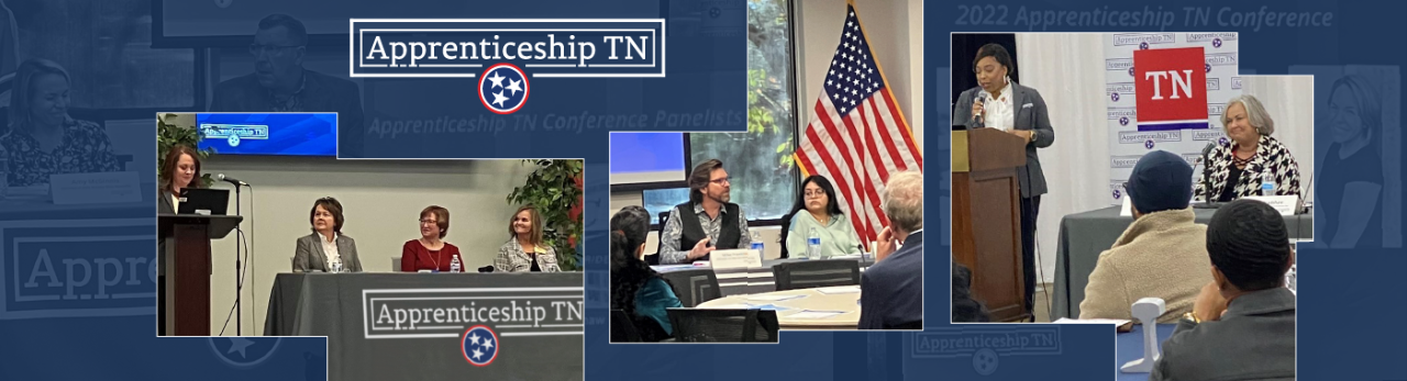 2023 Apprenticeship TN Conference page - photo collage