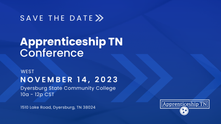 2023 Save the Date - Apprenticeship TN Conference - West - November 14 (PNG)