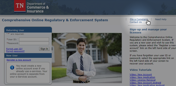 Comprehensive Online Regulatory & Enforcement