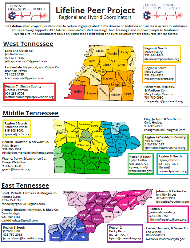 image from faith-based initiatives onepager showing contact information and counties served