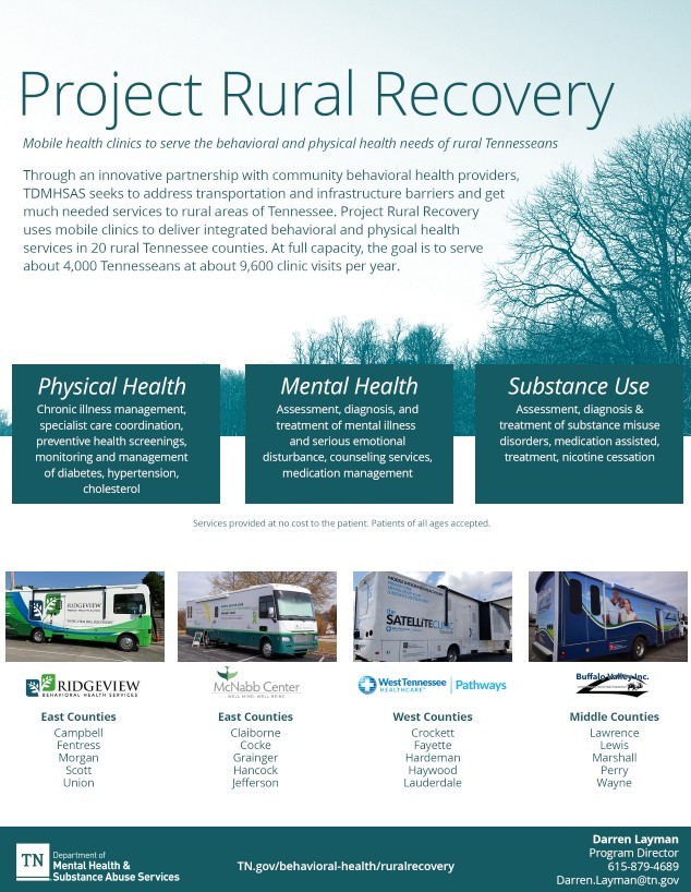 image of project rural recovery onepager