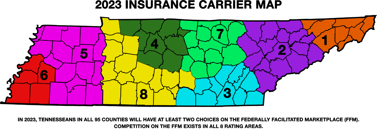 2021 Insurance Carrier Map with link to pdf