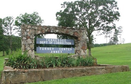 Photo of Entrance Sign for Turney Center Industrial Complex Annex