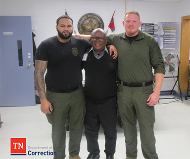 Photo of Ruben Estevez, Emeka Oguoma, and Tyler Briggs