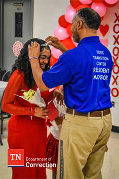 Photo of Superintendent Taurean James and Daughter