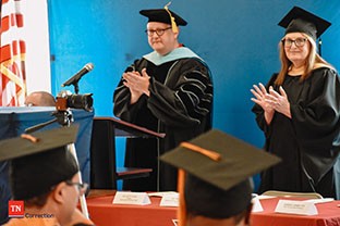 Photo of Graduation Podium